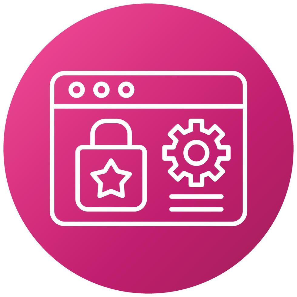 Ecommerce Development Icon Style vector