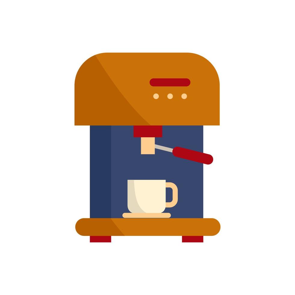 Coffee machine icon vector