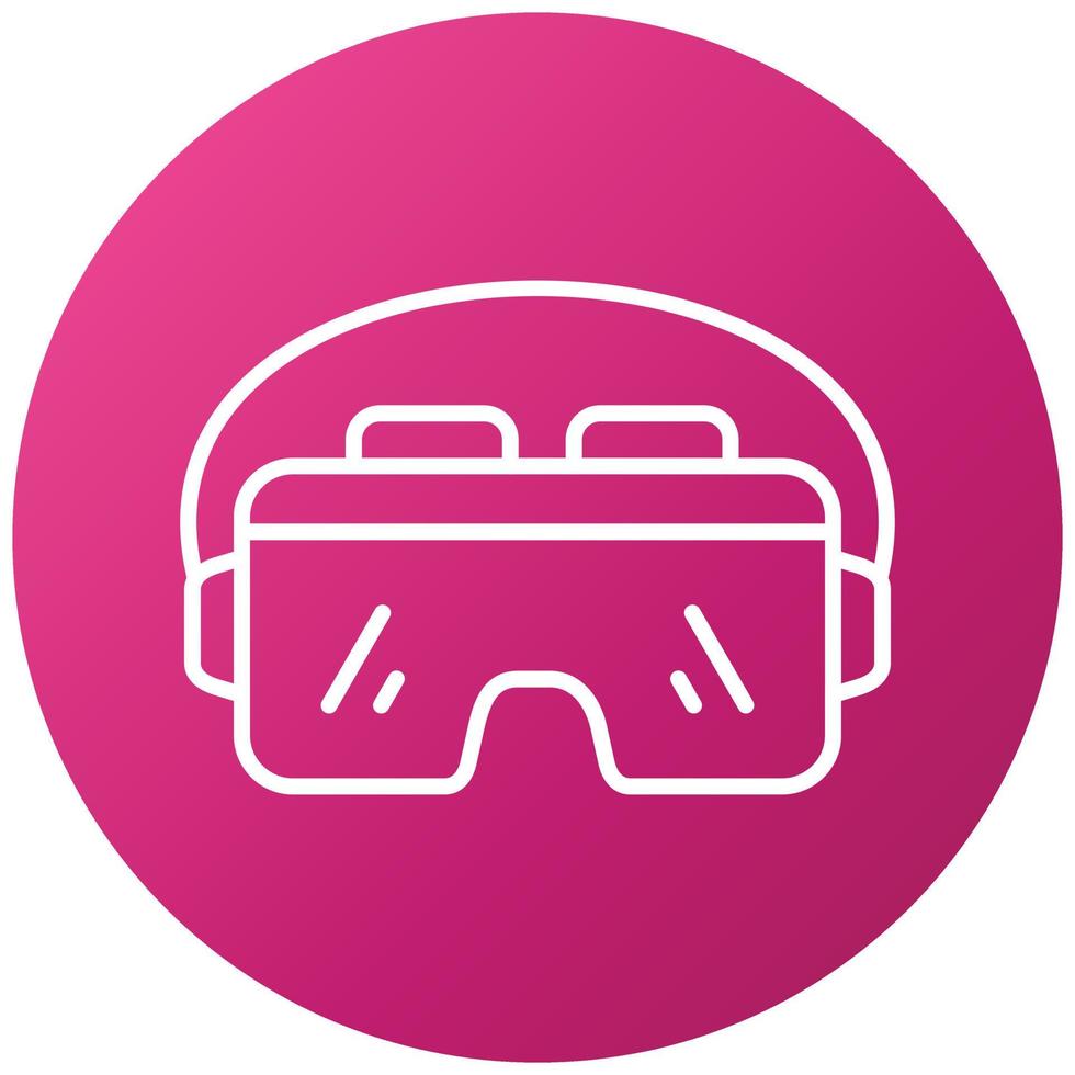 Vr Icon Style vector