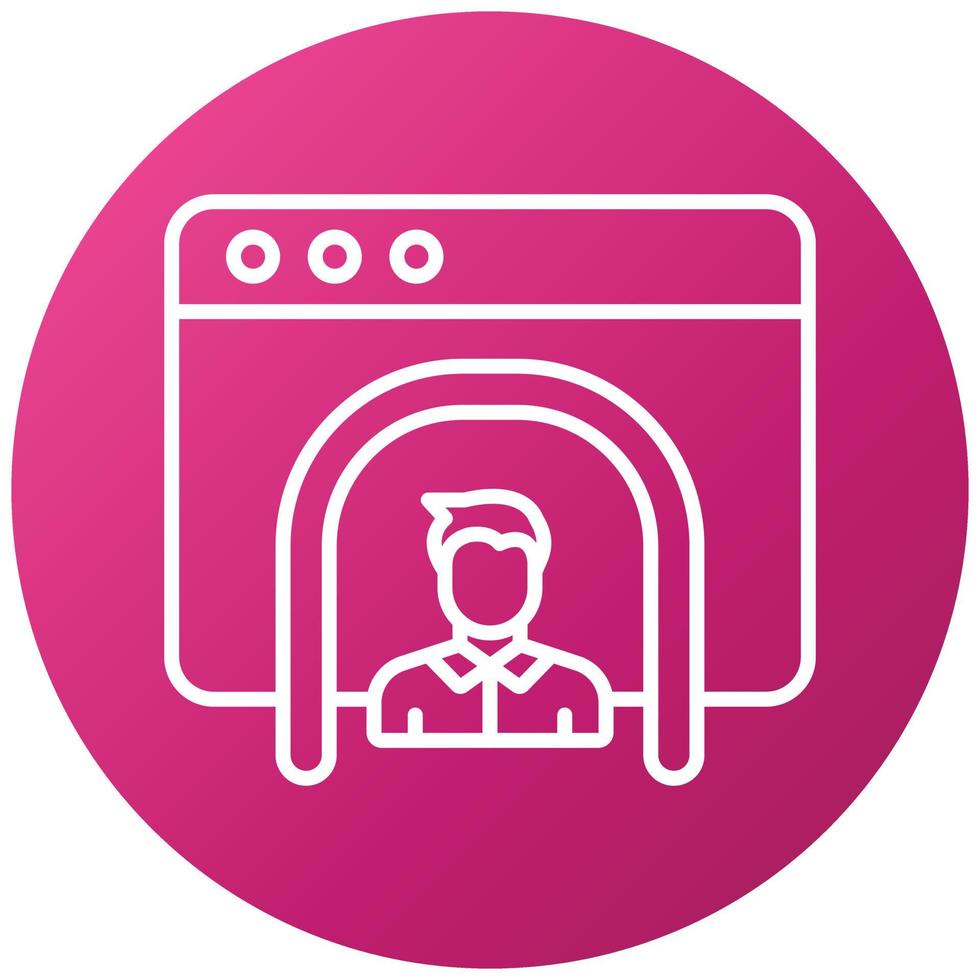 Lead Generation Icon Style vector