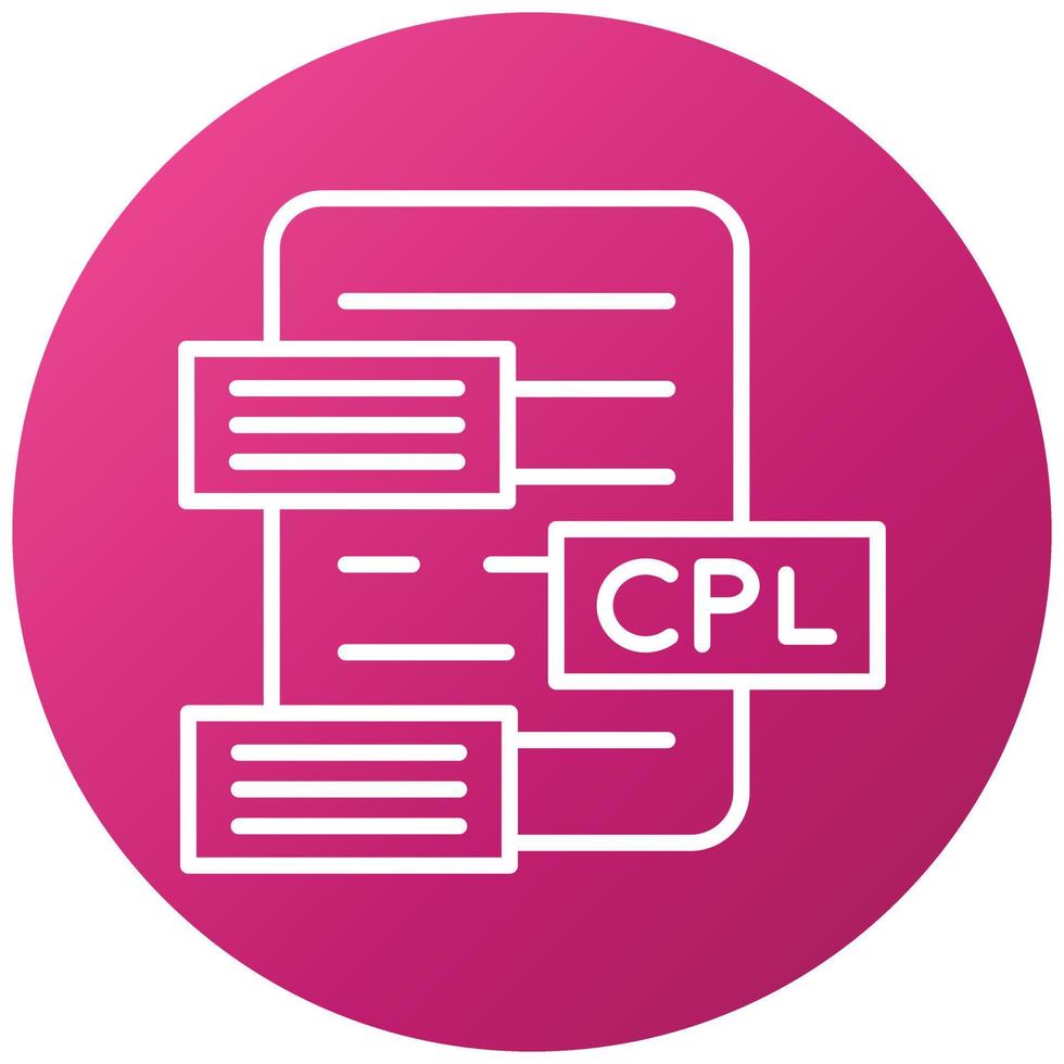 Cpl Icon Style vector