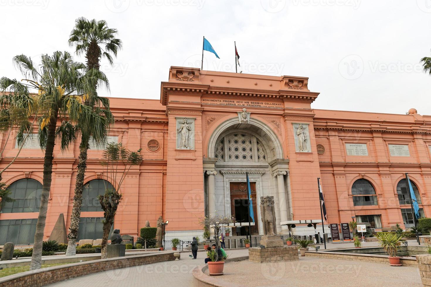 Front of Egyptian Museum, Cairo, Egypt photo