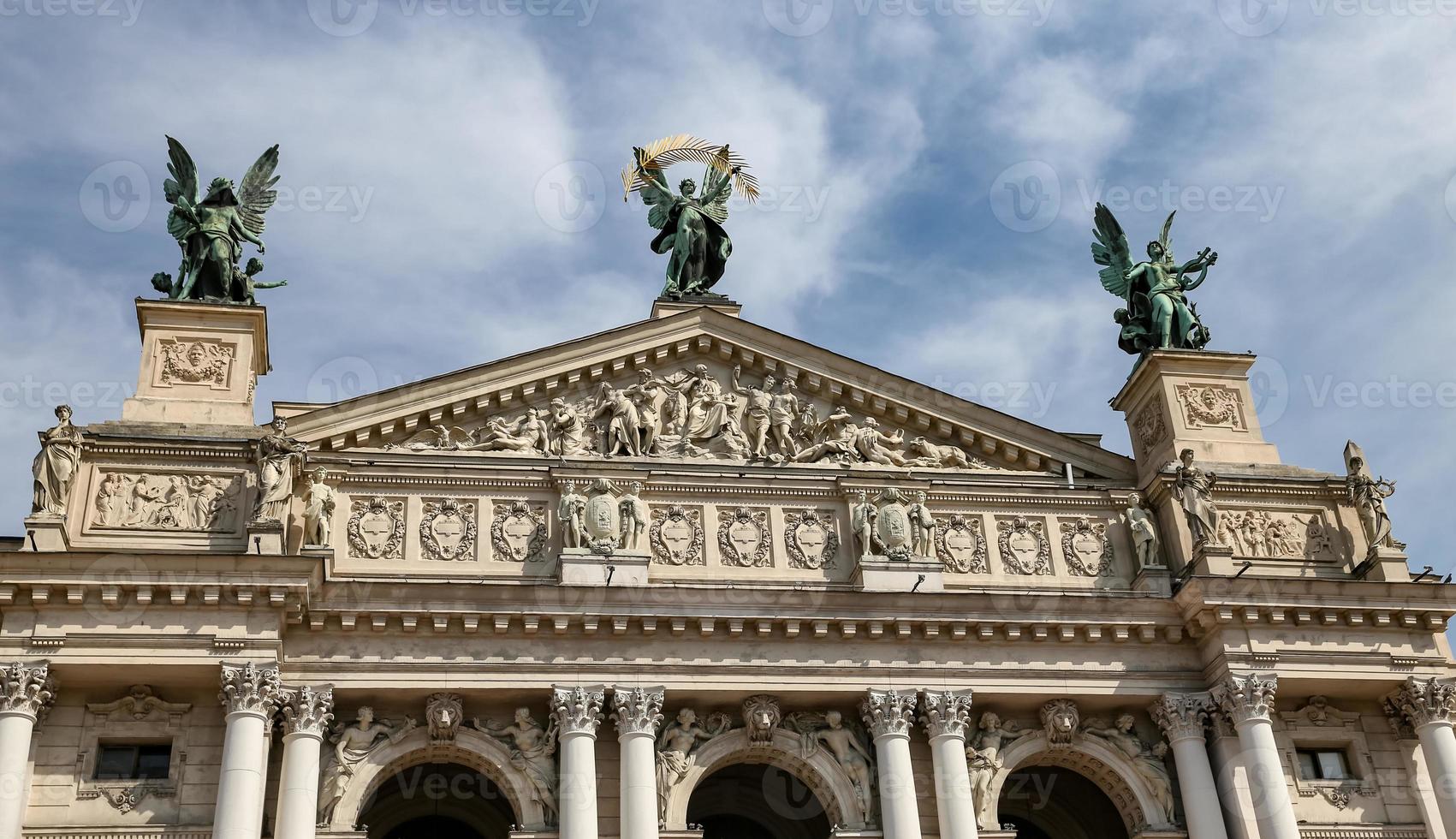 Lviv Opera House in Ukraine photo