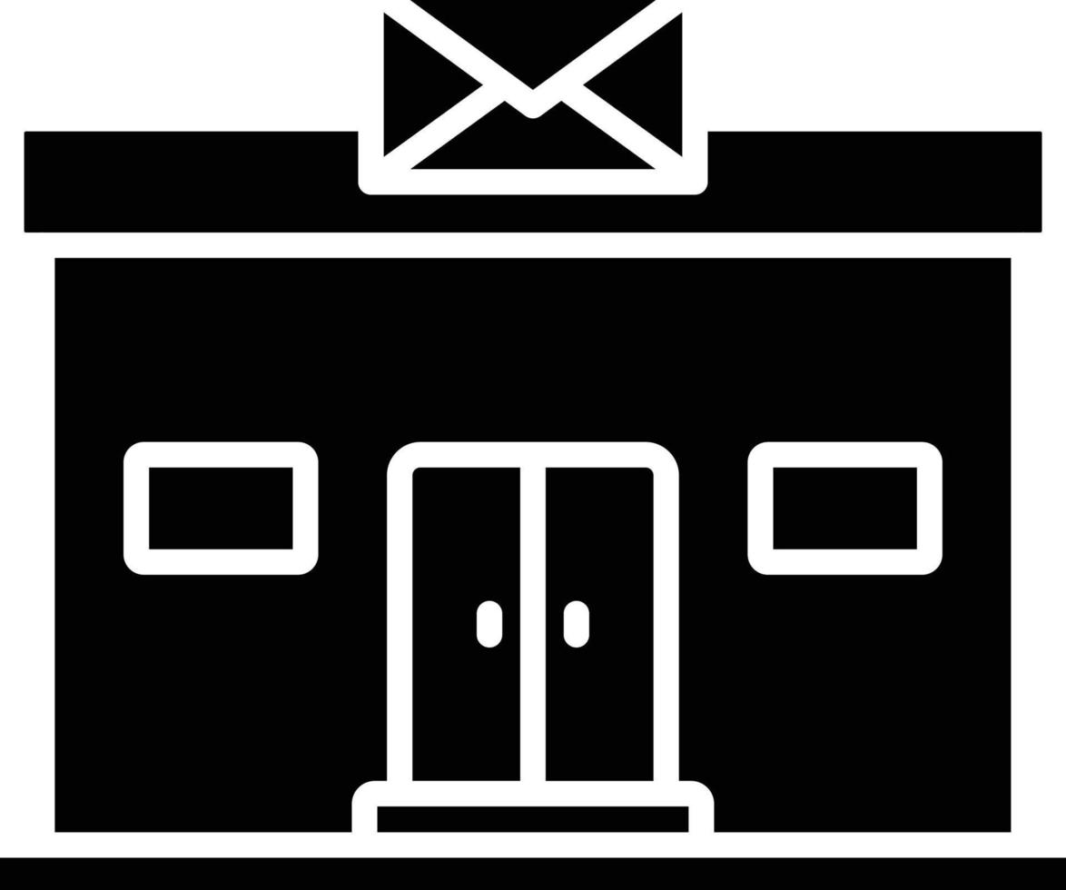 Post Office Icon Style vector
