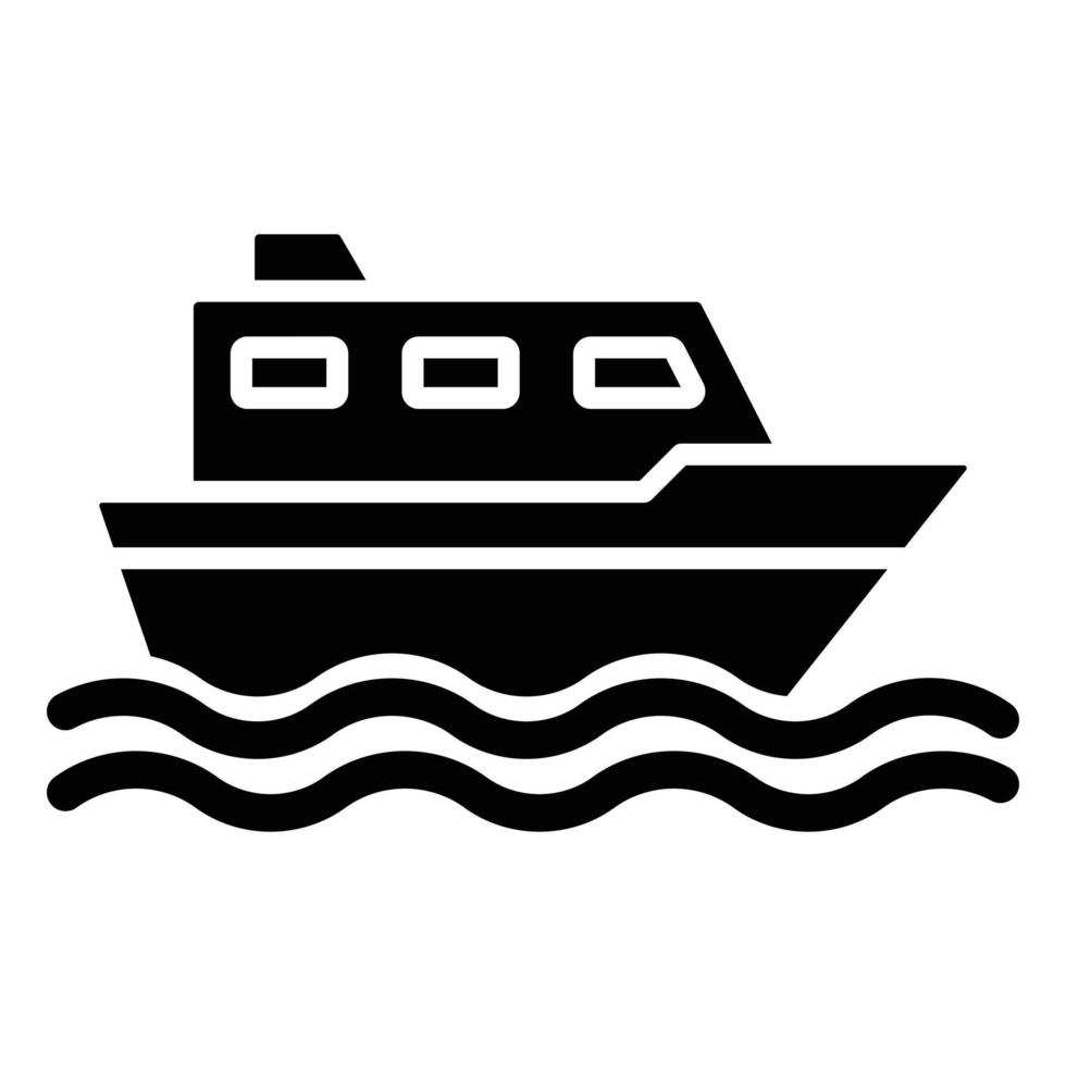 Boat Icon Style vector