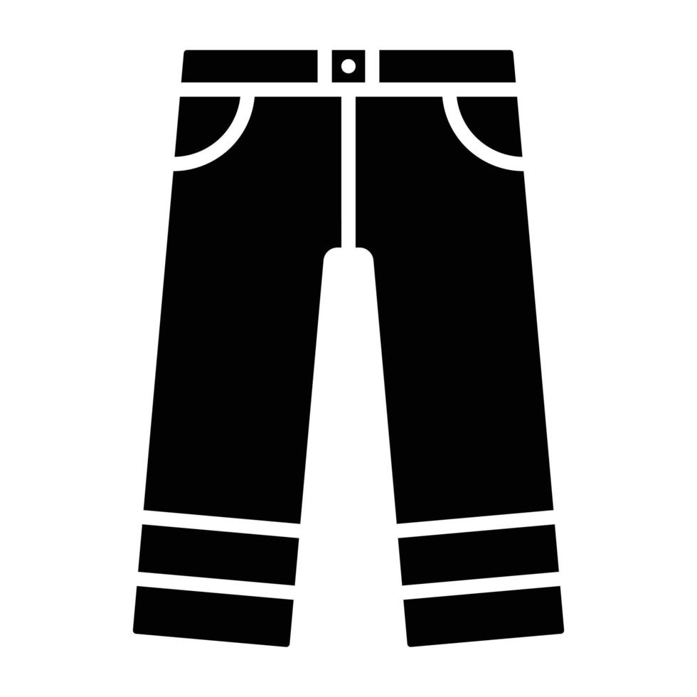 Pants Icon Style vector