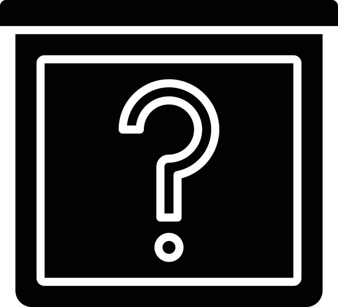 Mystery Item Icon Style vector