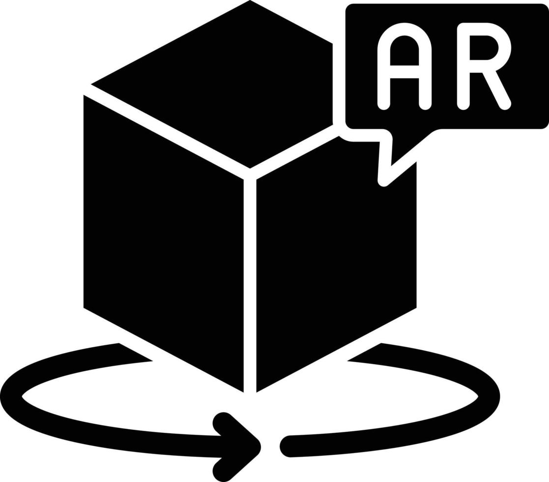 360 Ar Icon Style vector