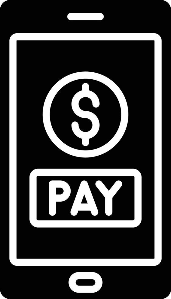 Pay Online Icon Style vector