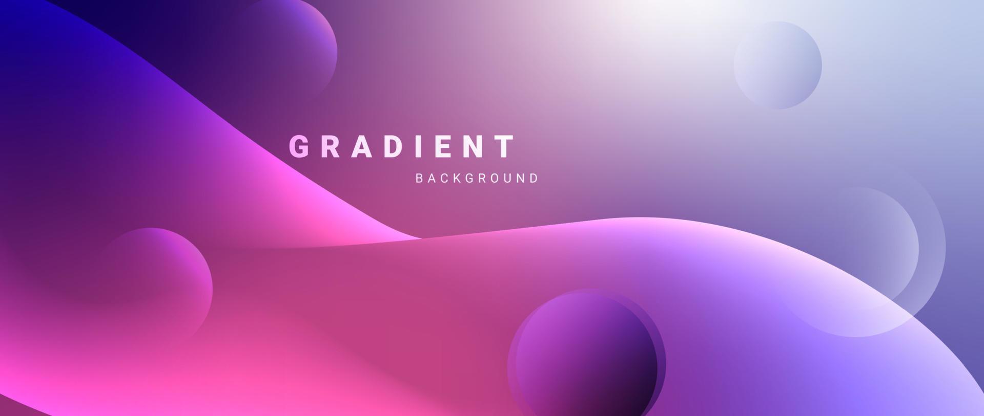 Abstract blurred color gradient background vector