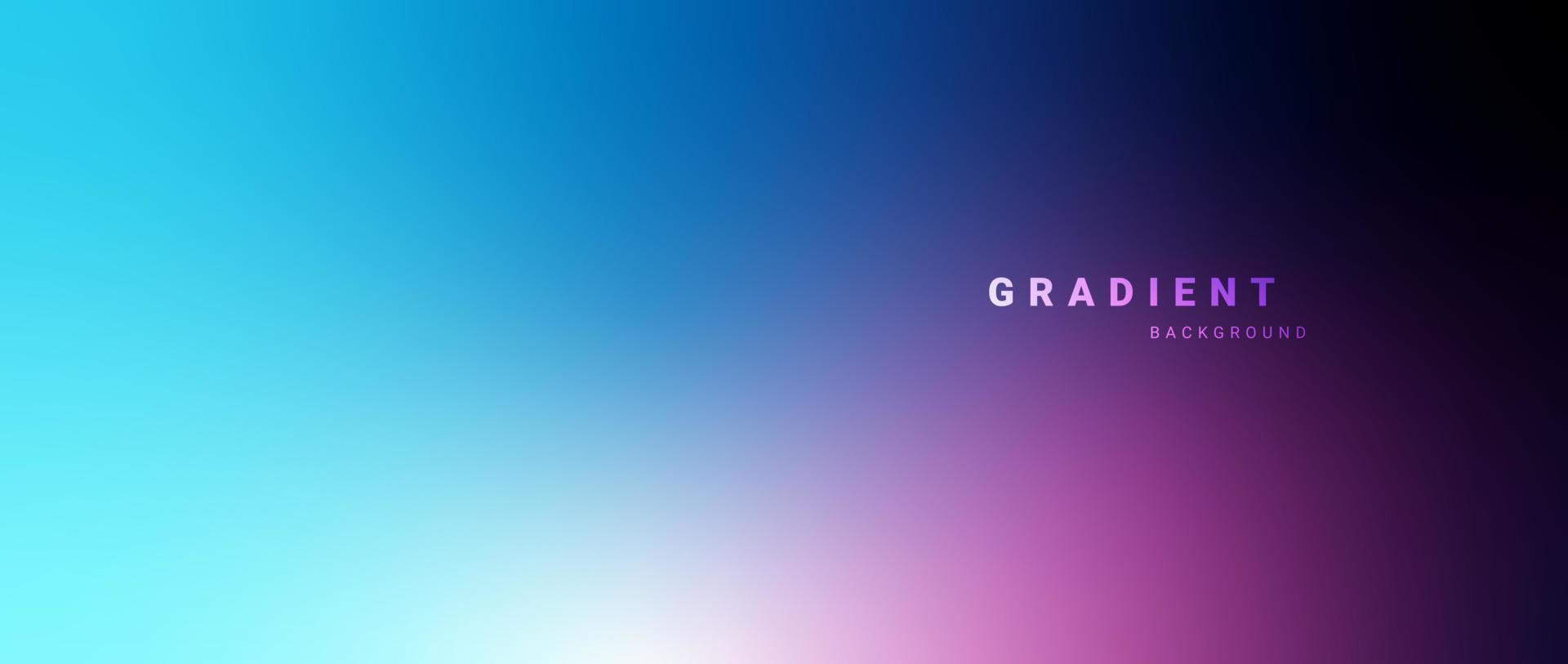 Abstract blurred color gradient background vector
