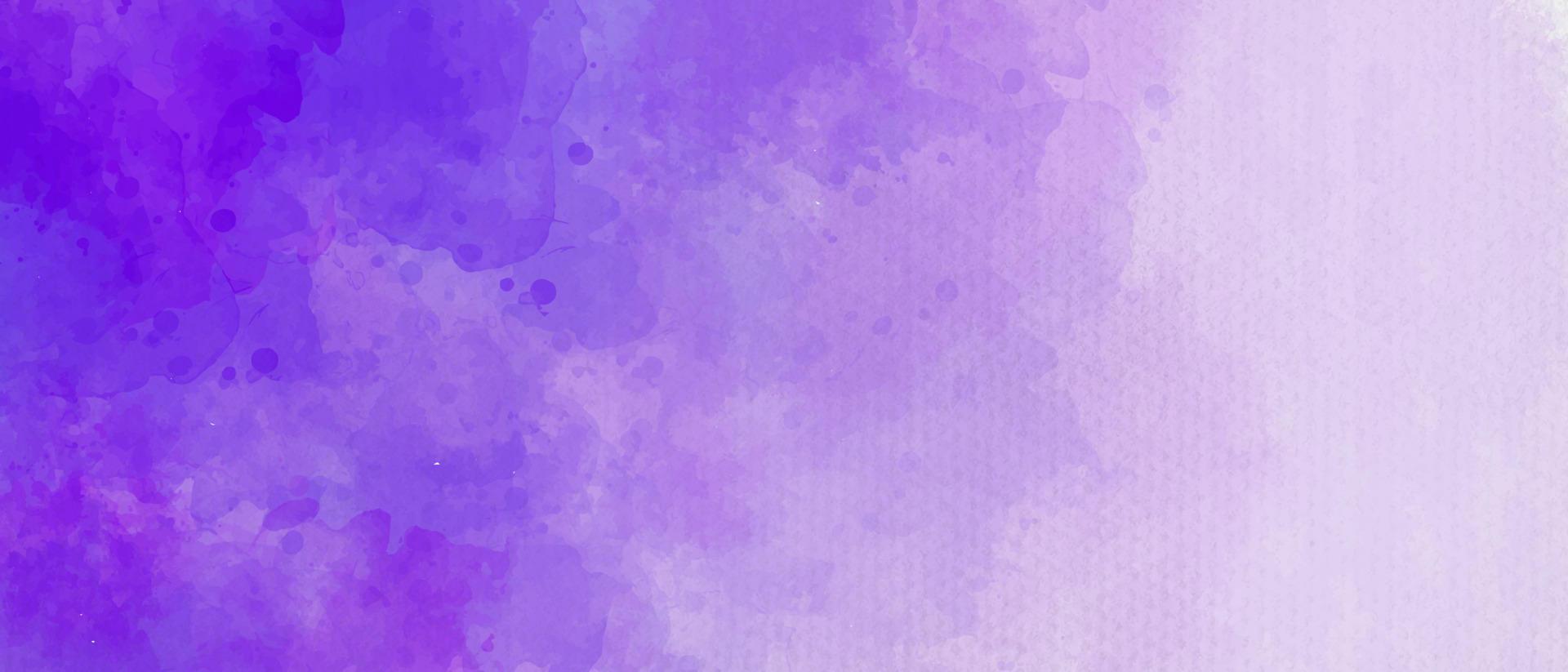 Fondo de acuarela púrpura abstracto vector