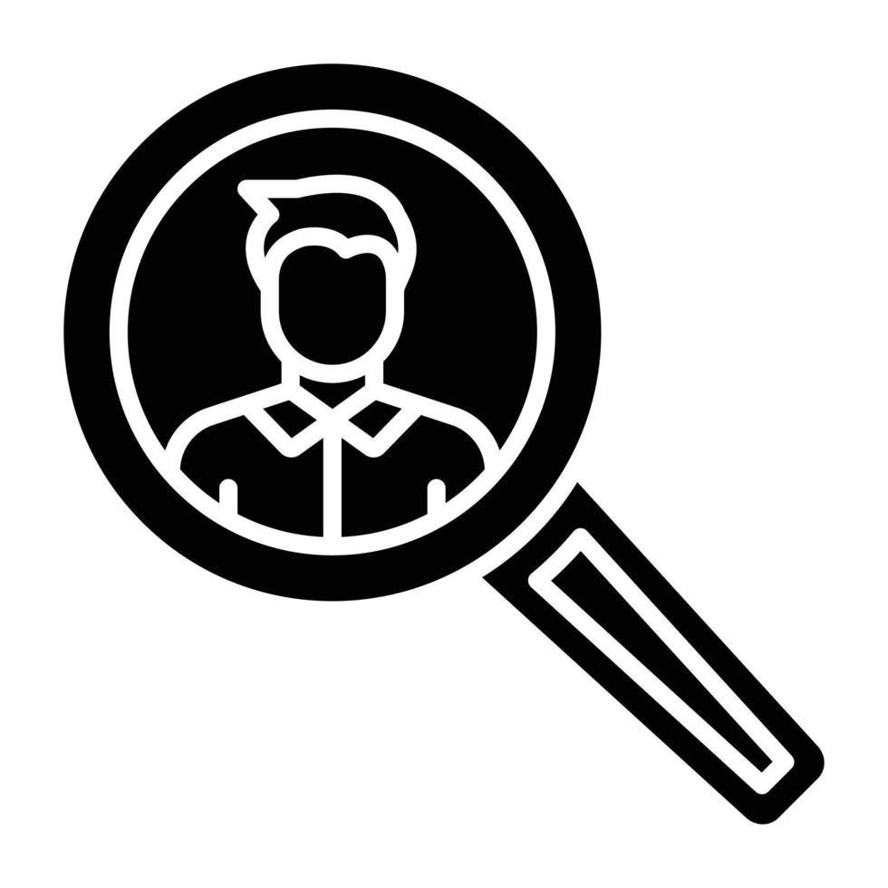 Prospecting Icon Style vector