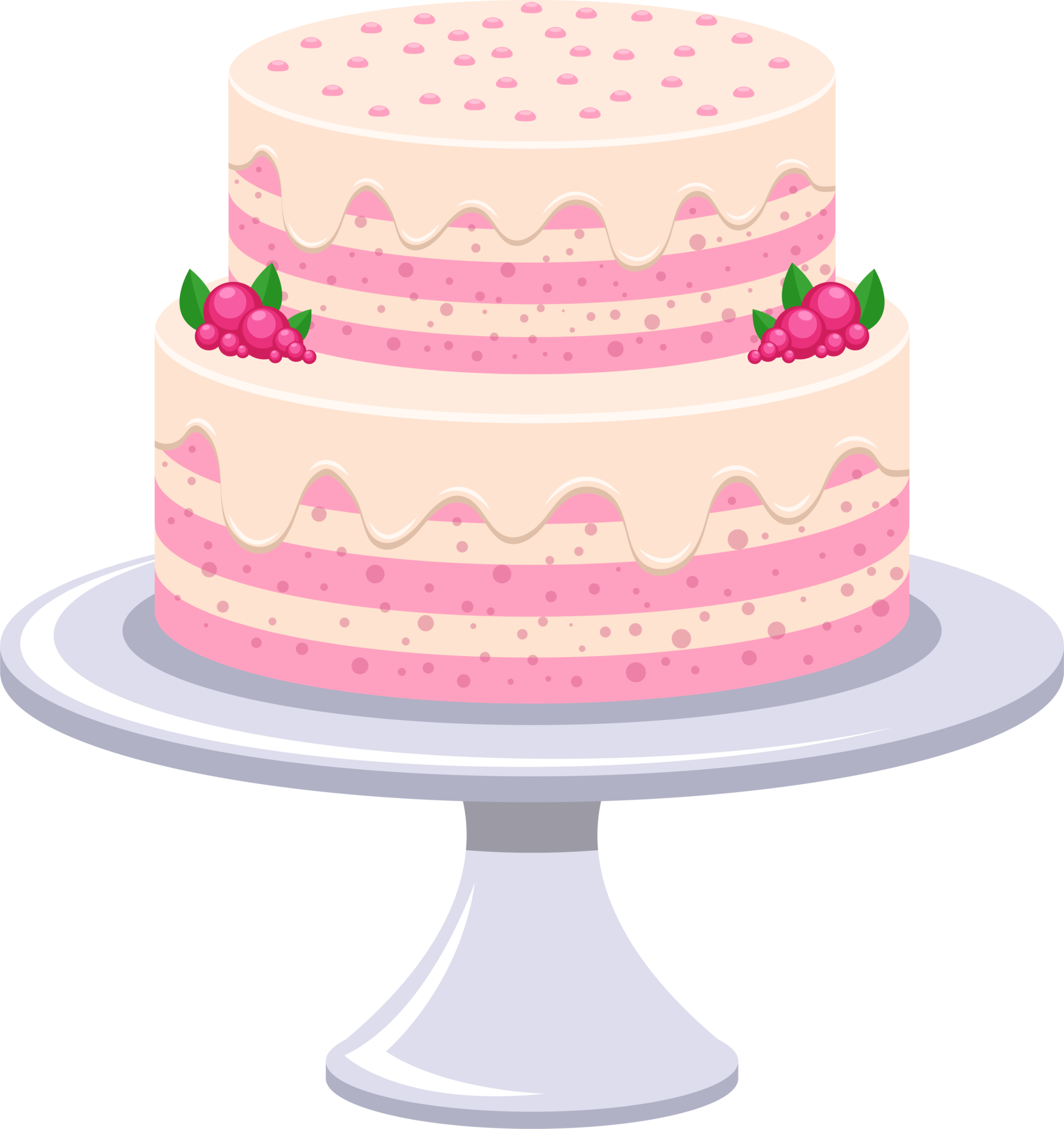 ilustração de design de clipart de bolo de aniversário 9304513 PNG