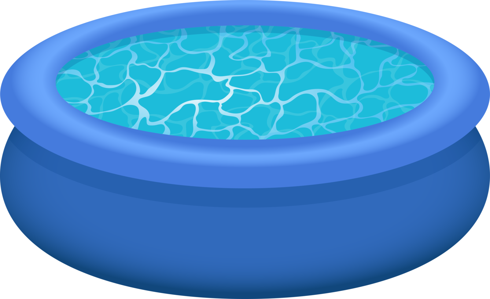 Inflatable pool clipart design illustration png