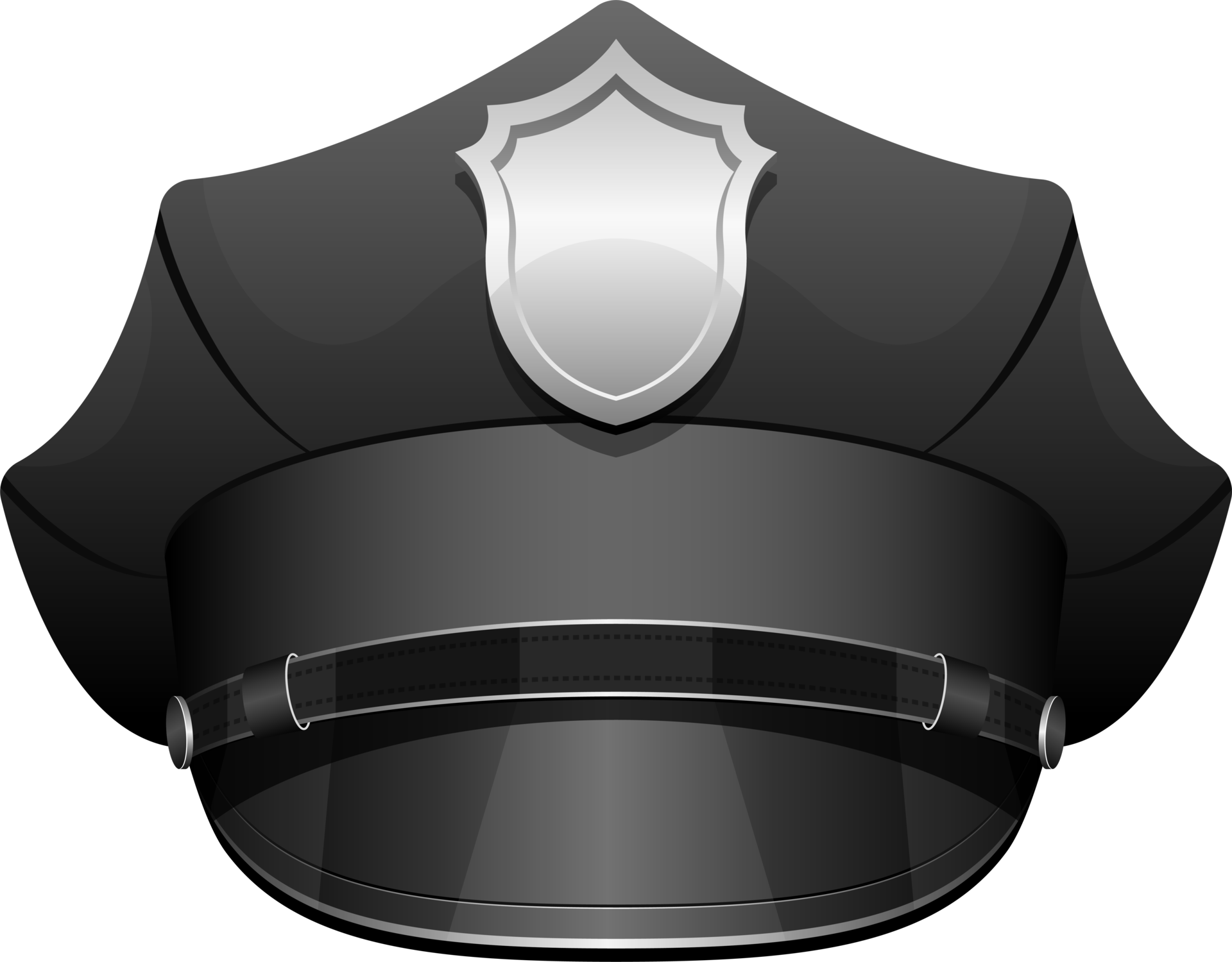 Police officer hat clipart design illustration 9356431 PNG