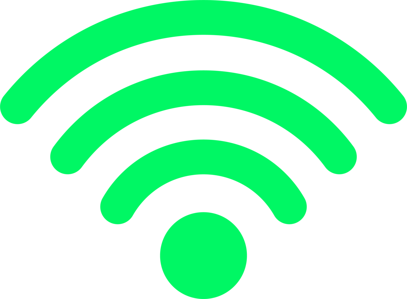 Internet wifi icon clipart design illustration png