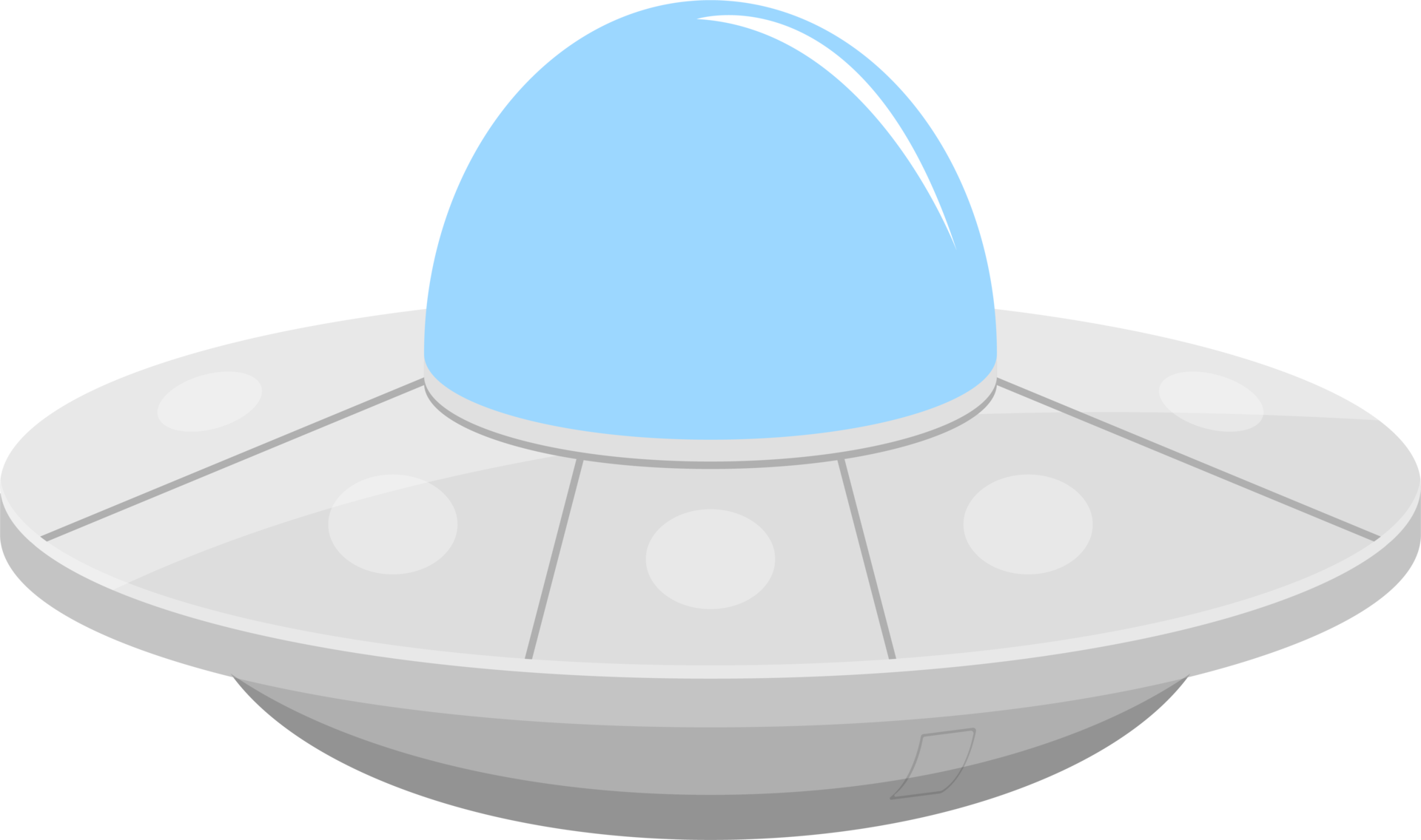 Ufo Spaceship Concept Clipart Design Illustration 9356452 Png