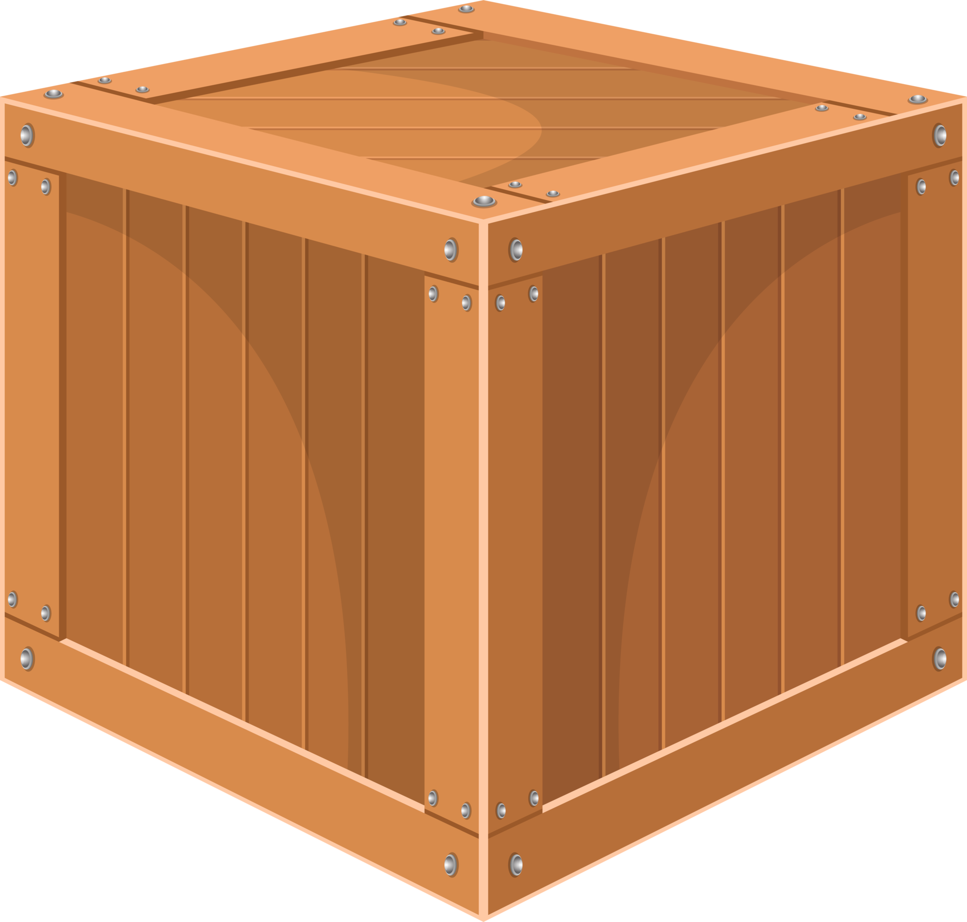 Wooden box clipart design illustration 9356457 PNG