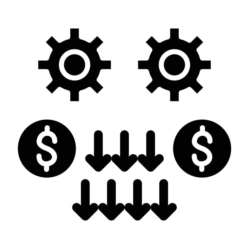 Crisis Management Icon Style vector