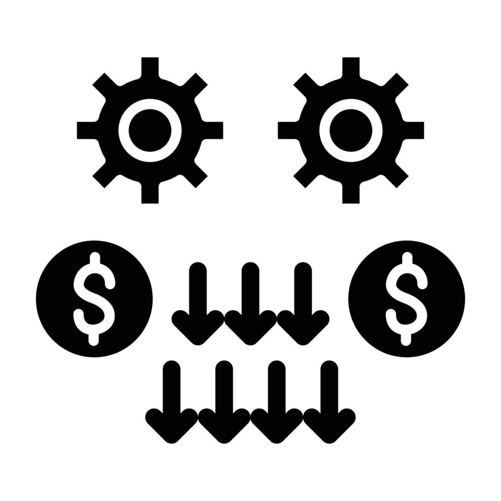 Crisis Management Icon Style vector