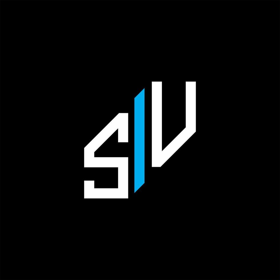 SU letter logo creative design with vector graphic