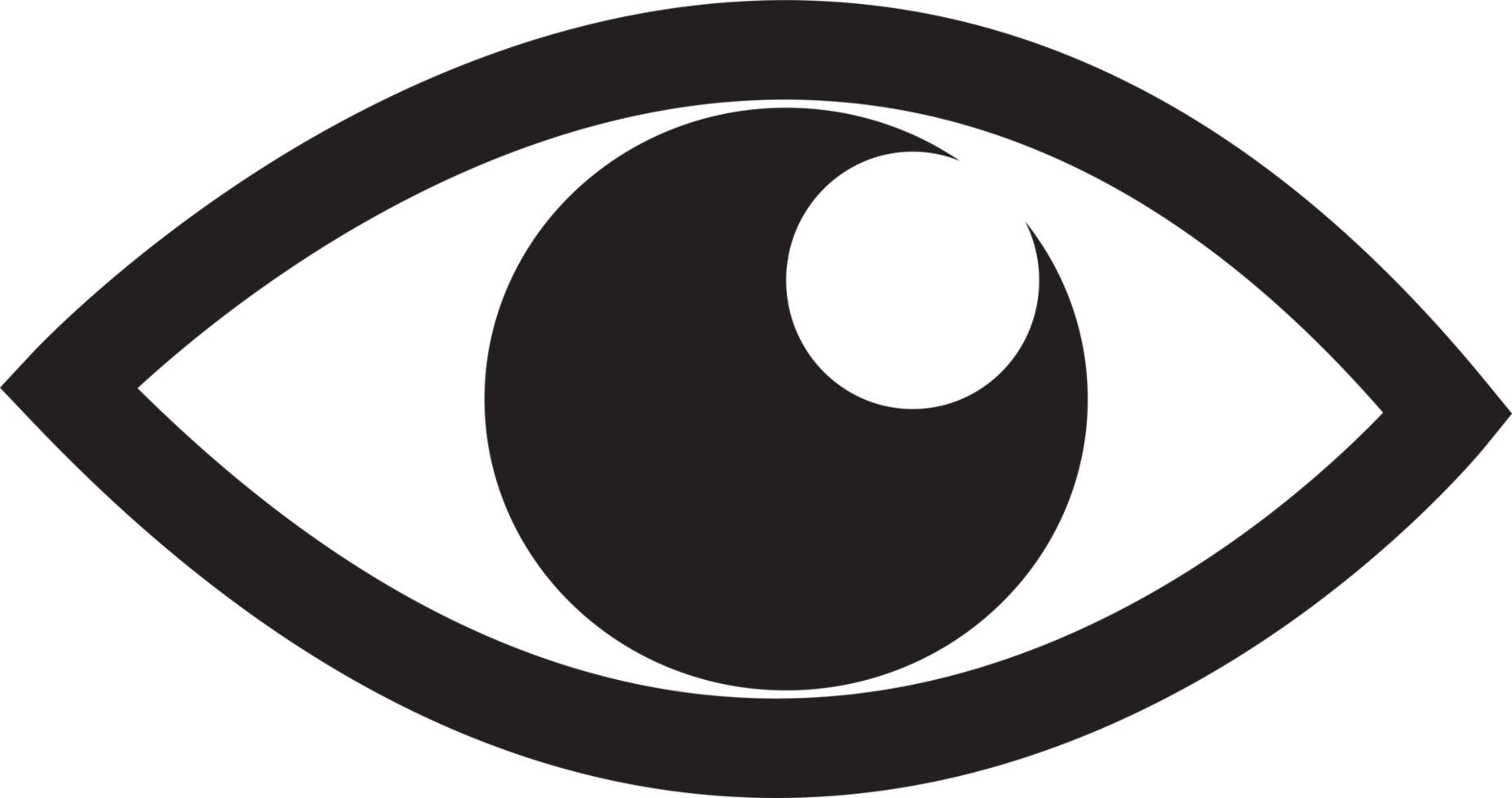 eye icon sign symbol design 9356887 PNG