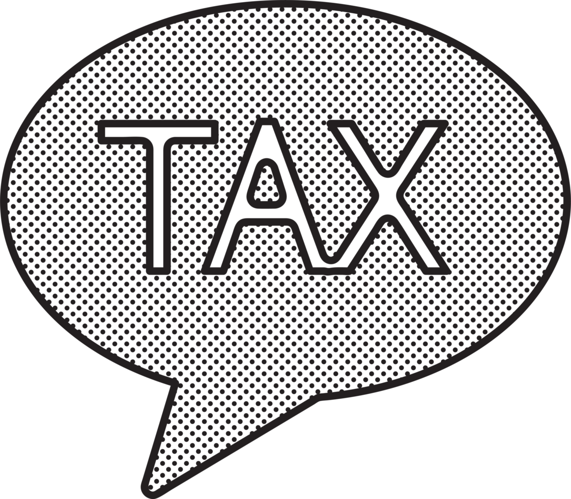 Tax icon sign symbol design png