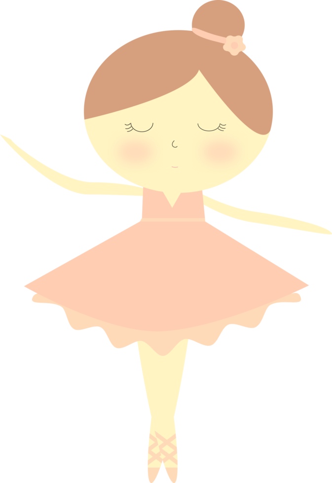 schattige balletmeisjes png