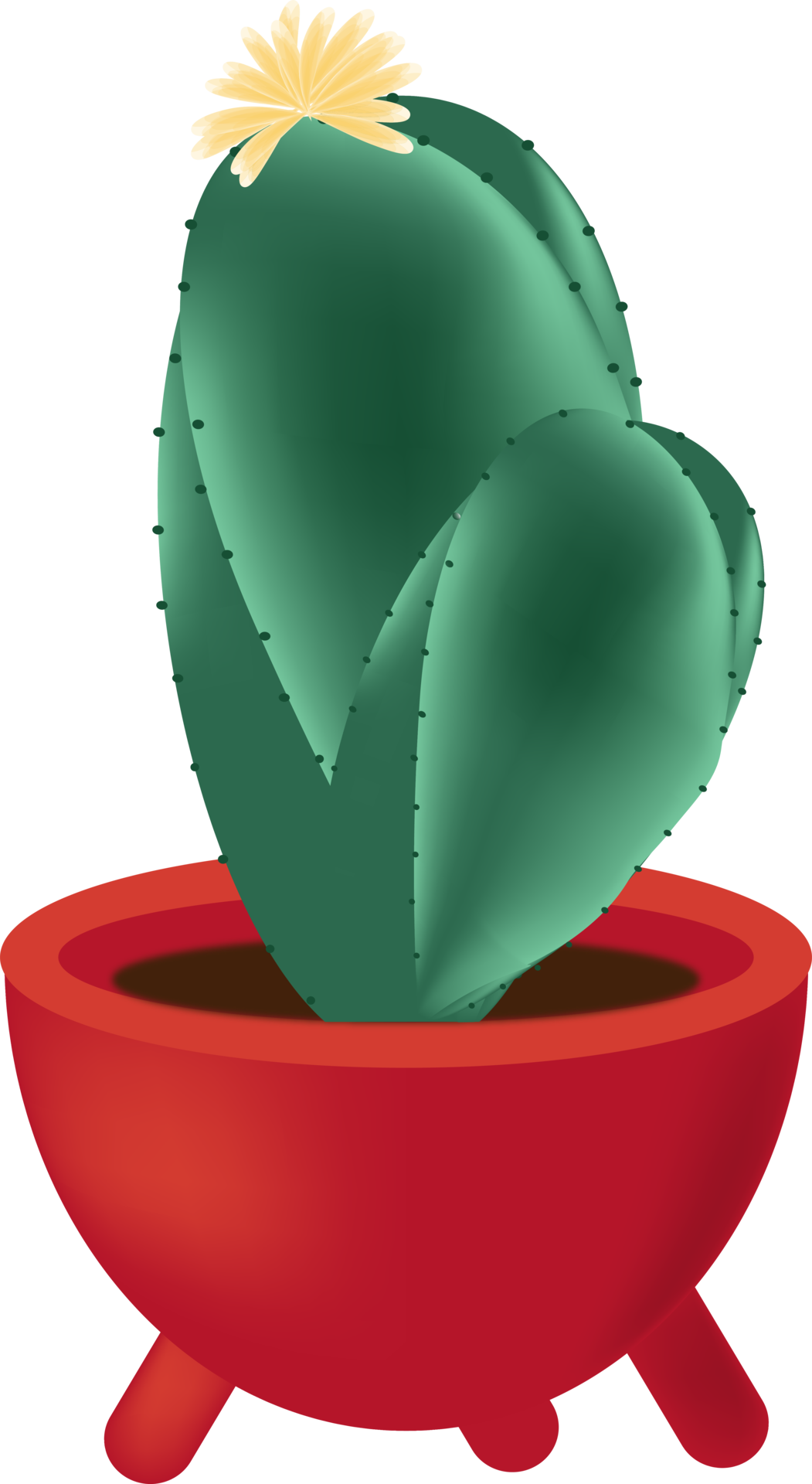 cactus and plant pots 9357097 PNG