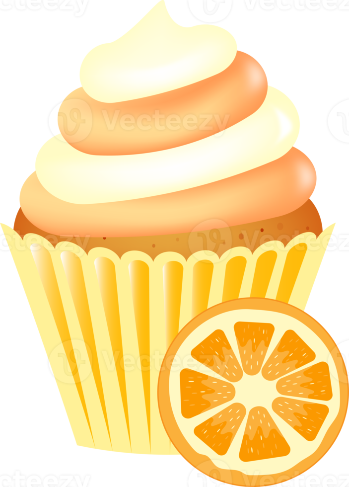 süßer Cupcake und Bäckerei png