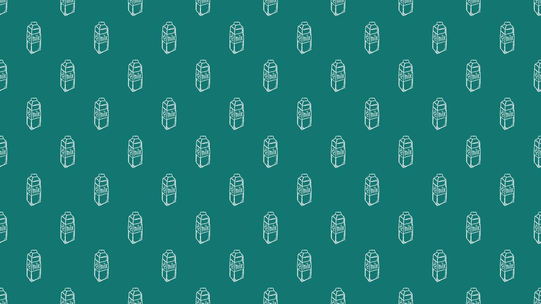 Horizontal seamless milk background vector