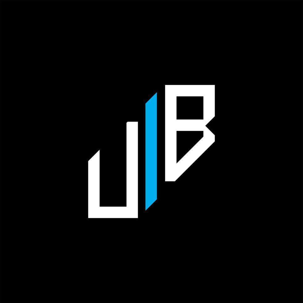 UB letter logo creative design with vector graphic