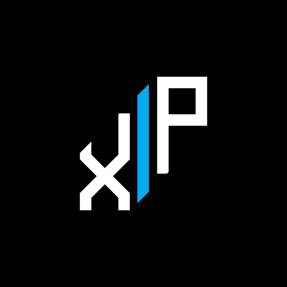 XP letter logo creative design with vector graphic