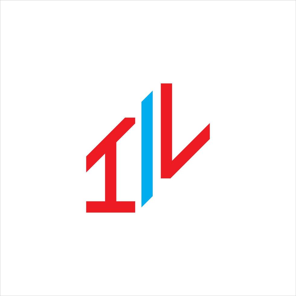 IL letter logo creative design with vector graphic