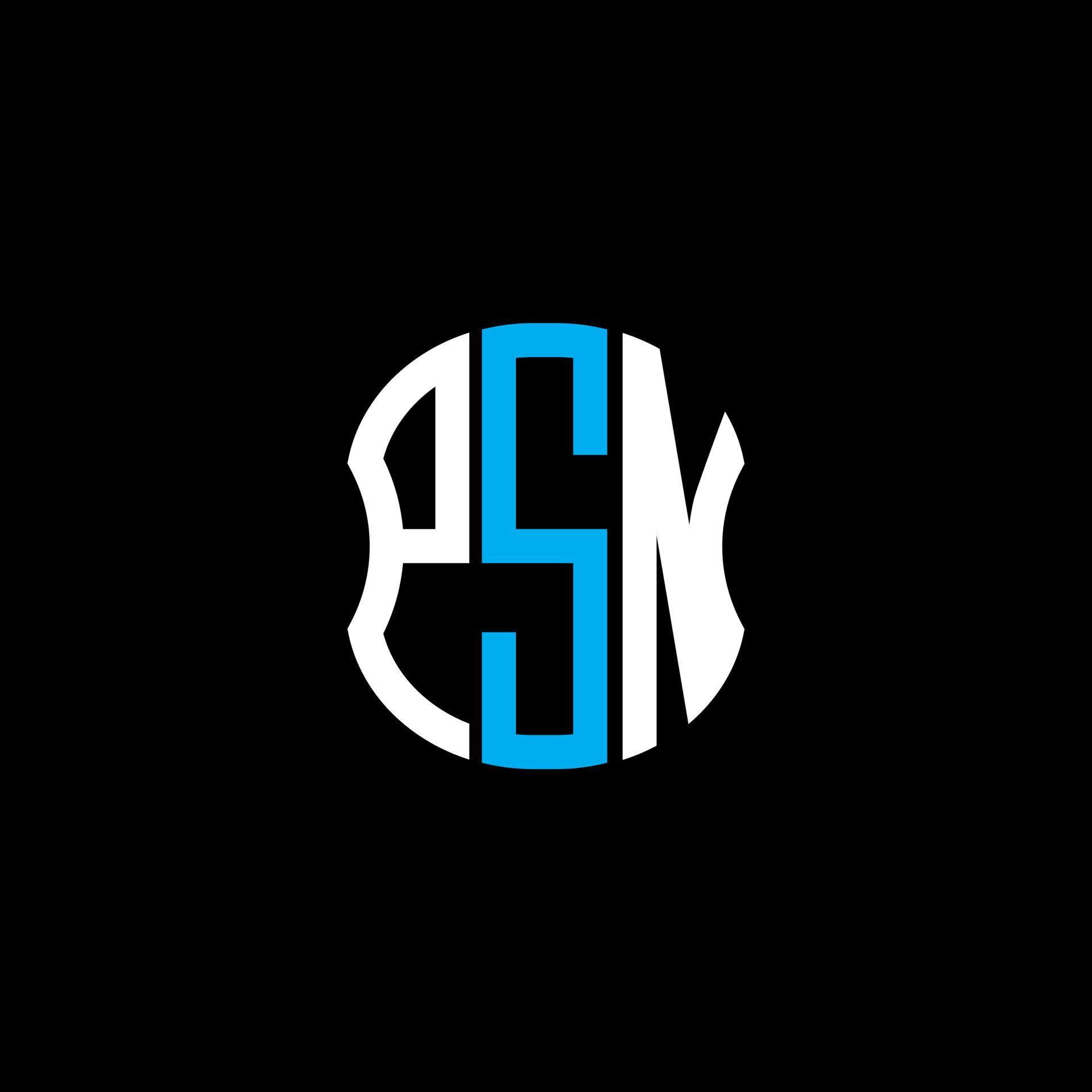 PSN letter logo abstract creative design. PSN unique design 9358956