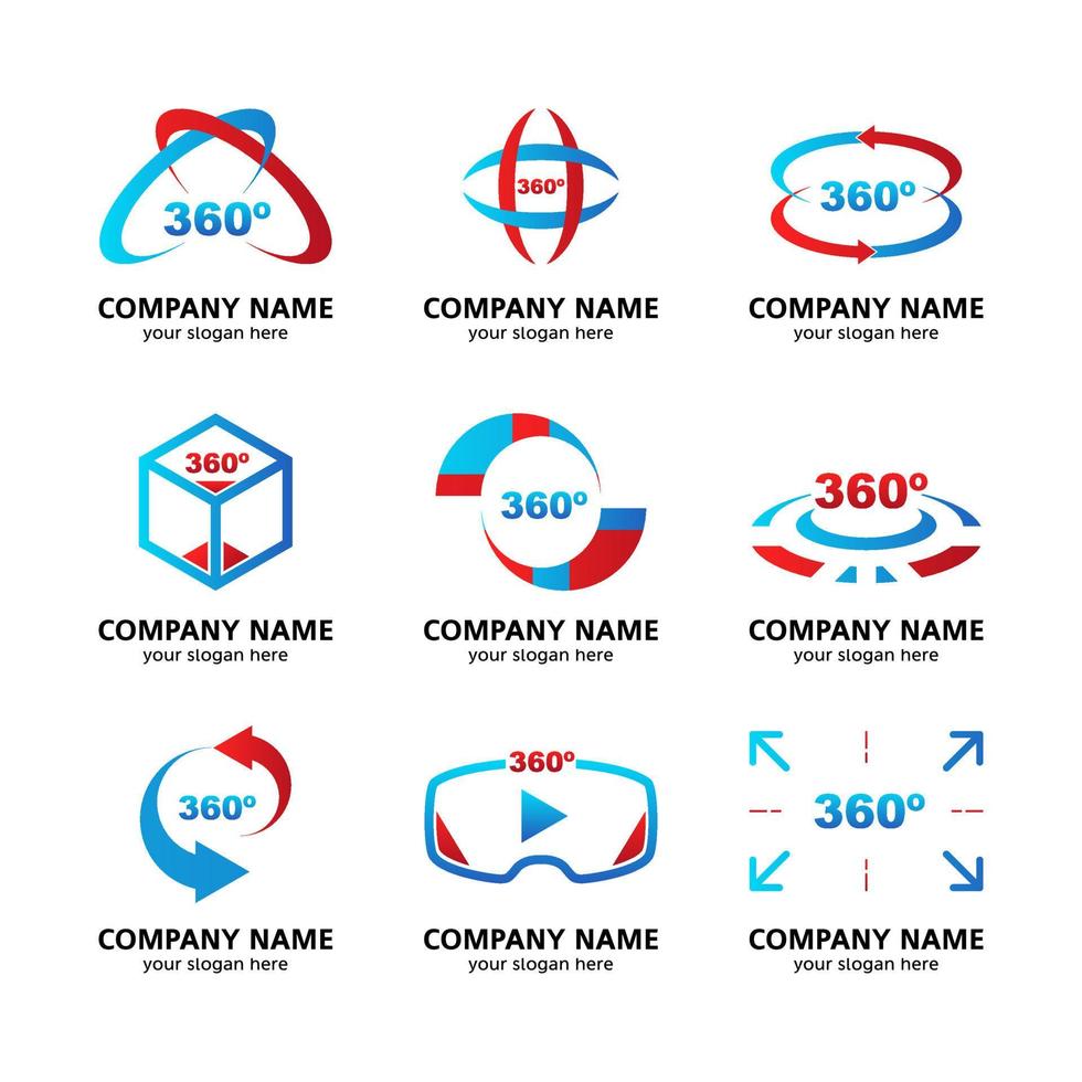 360 Technology Logo vector