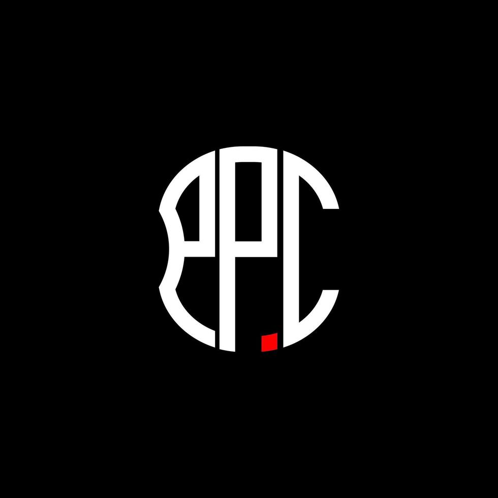 PPC letter logo abstract creative design. PPC unique design vector