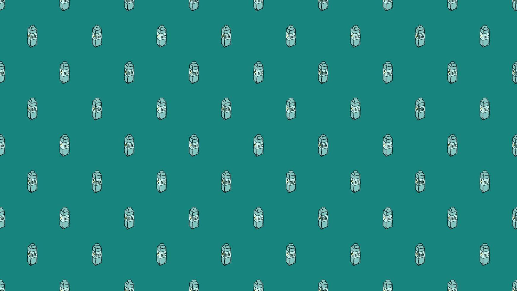 Horizontal seamless milk background vector