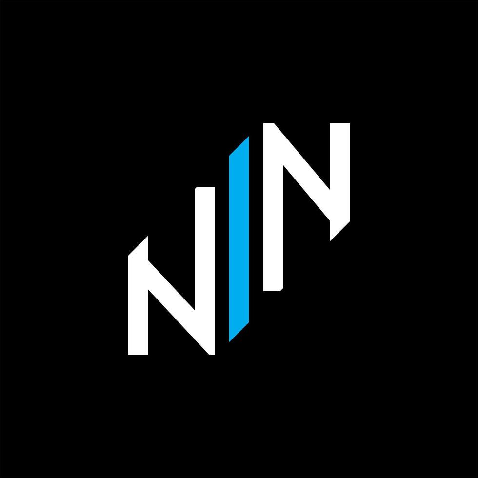 NN letter logo creative design with vector graphic