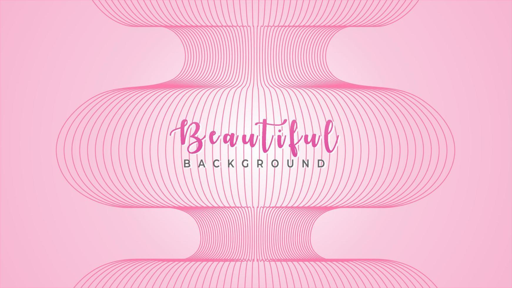 Beautiful Pinky Explosion Background, Abstract Wave Line Design Vector, Wonderful Fantasy Land vector
