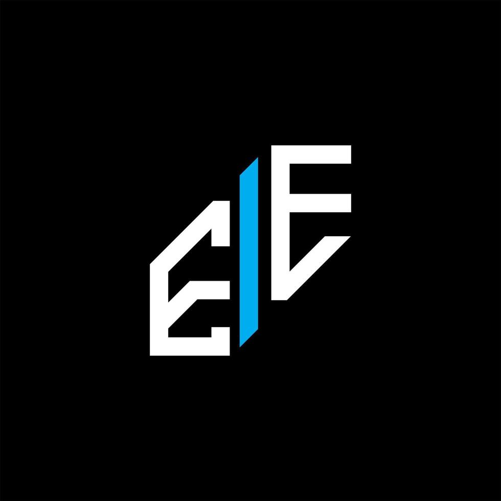 EE letter logo creative design with vector graphic
