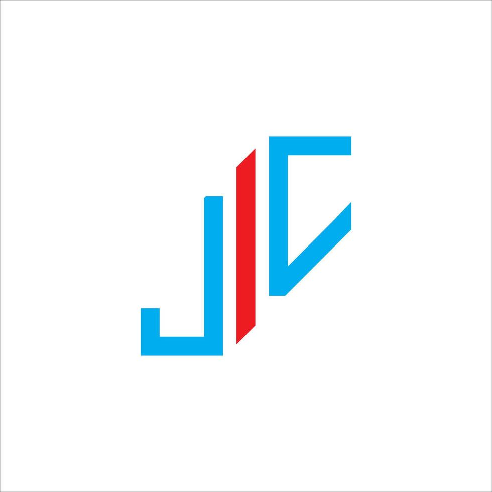 JC letter logo creative design with vector graphic