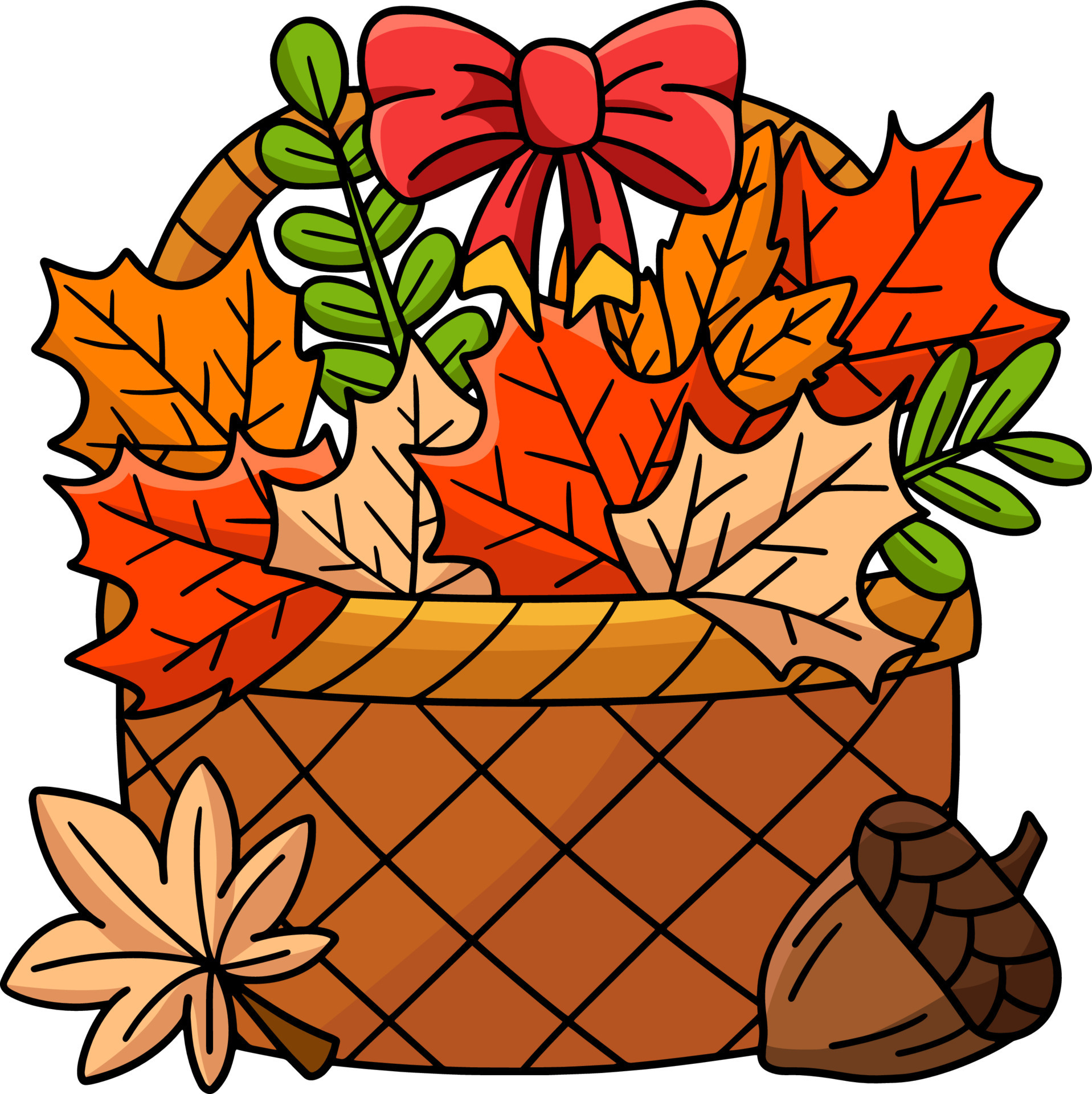 falling leaves animated clipart thanksgiving