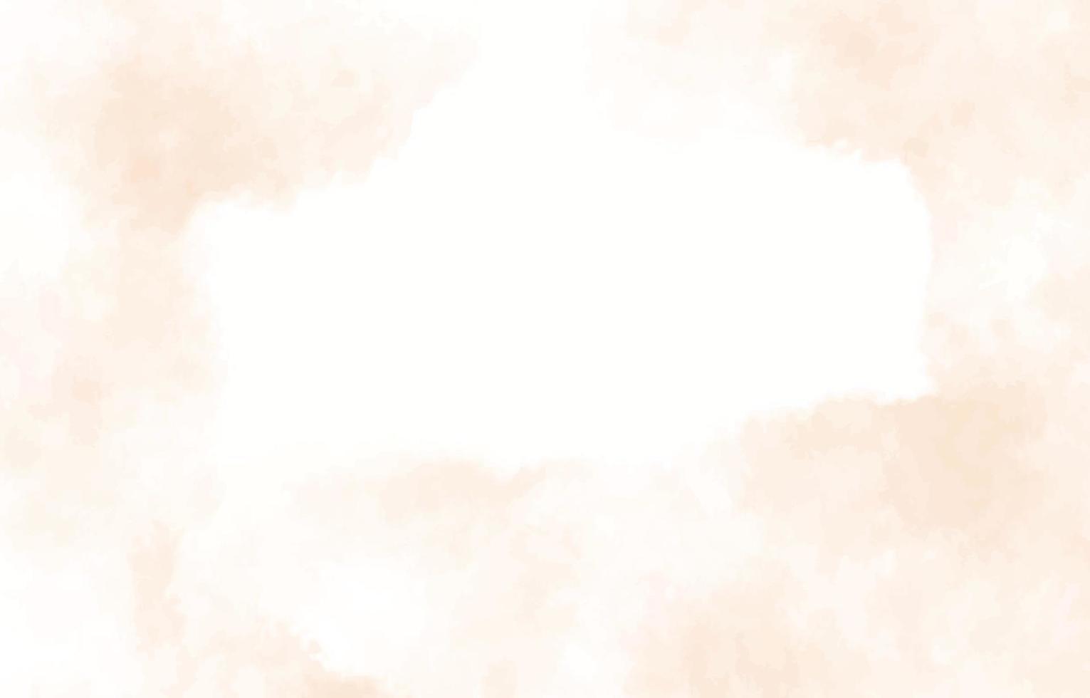 watercolor pastel cloud background vector