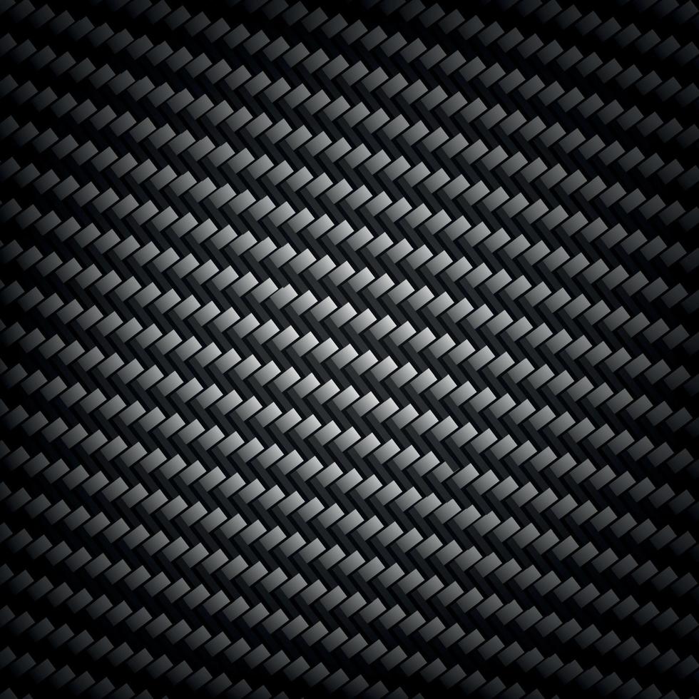 textura web fondo elegante fibra de carbono - vector