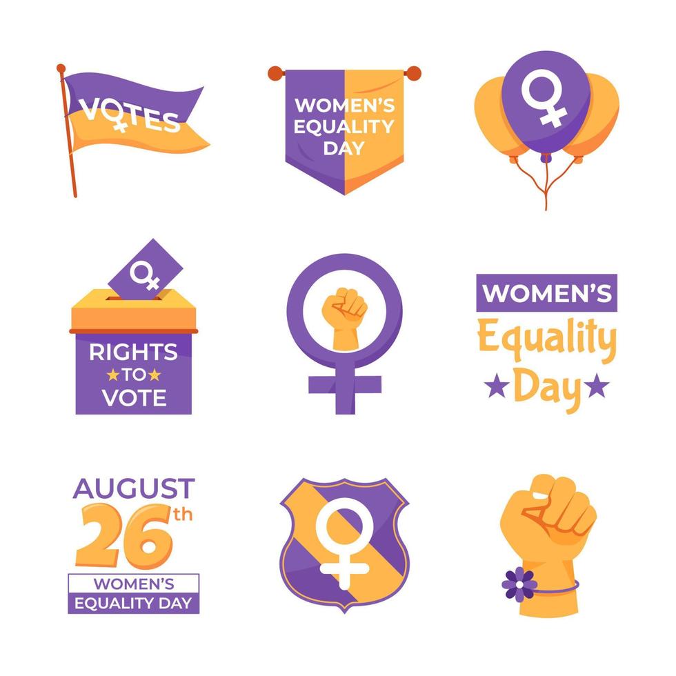 Women Activism Struggling Equality vector