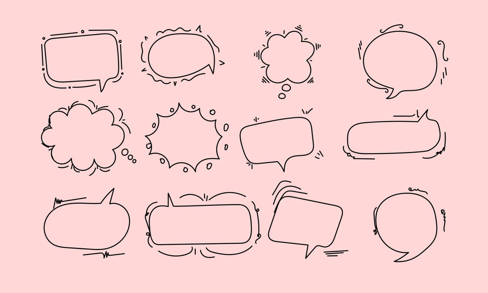 buble icon chat with abstract line art vector
