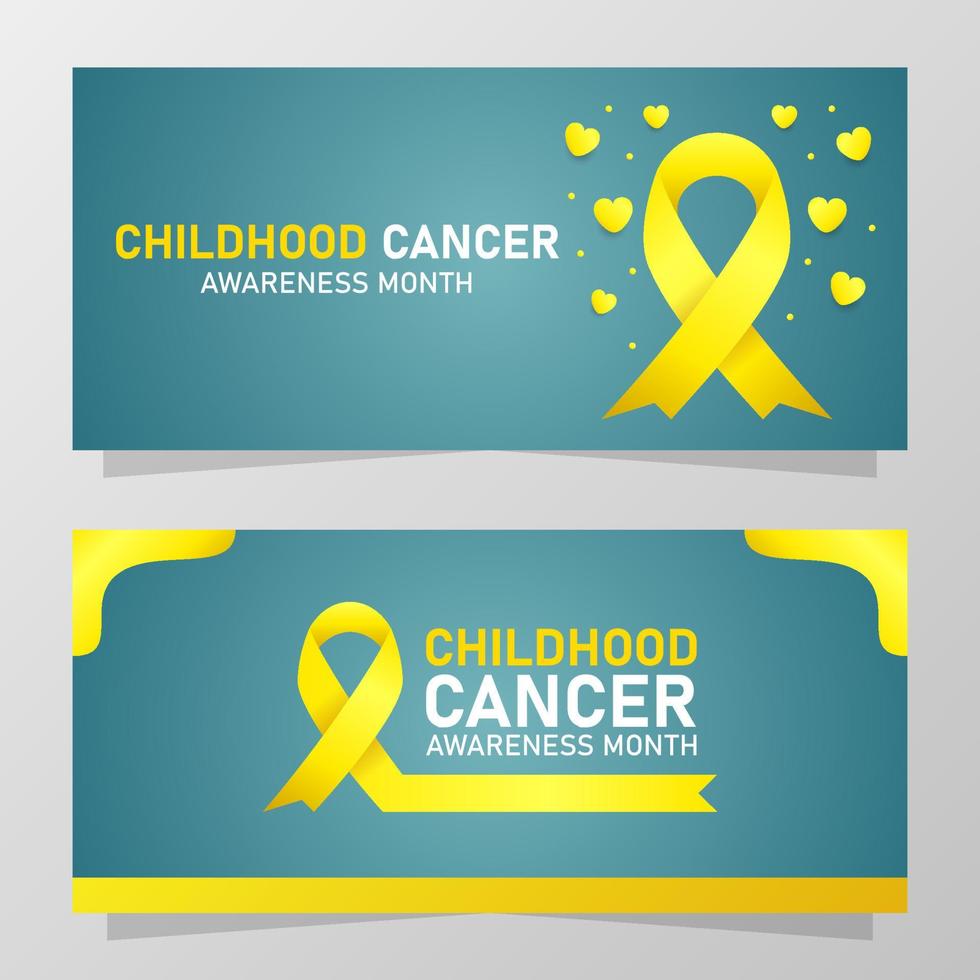 Childhood cancer awareness month background 9360579 Vector Art at Vecteezy