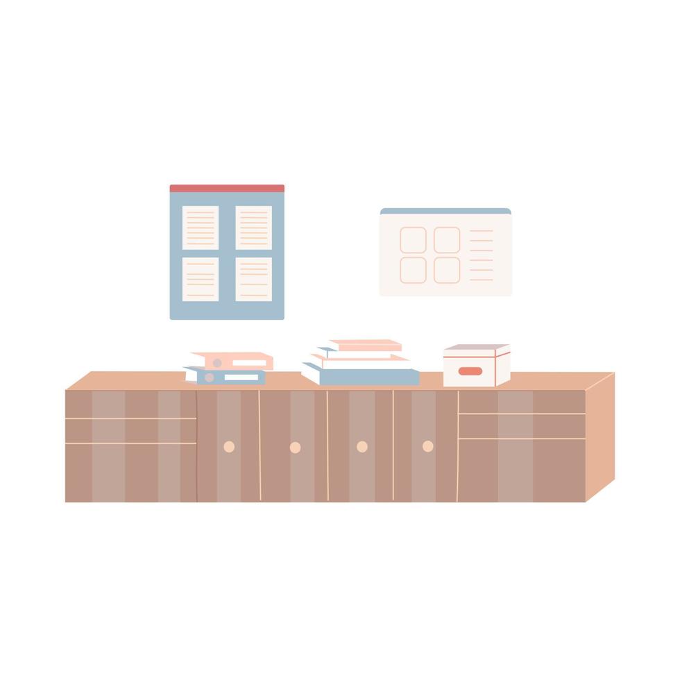 School and Office vector